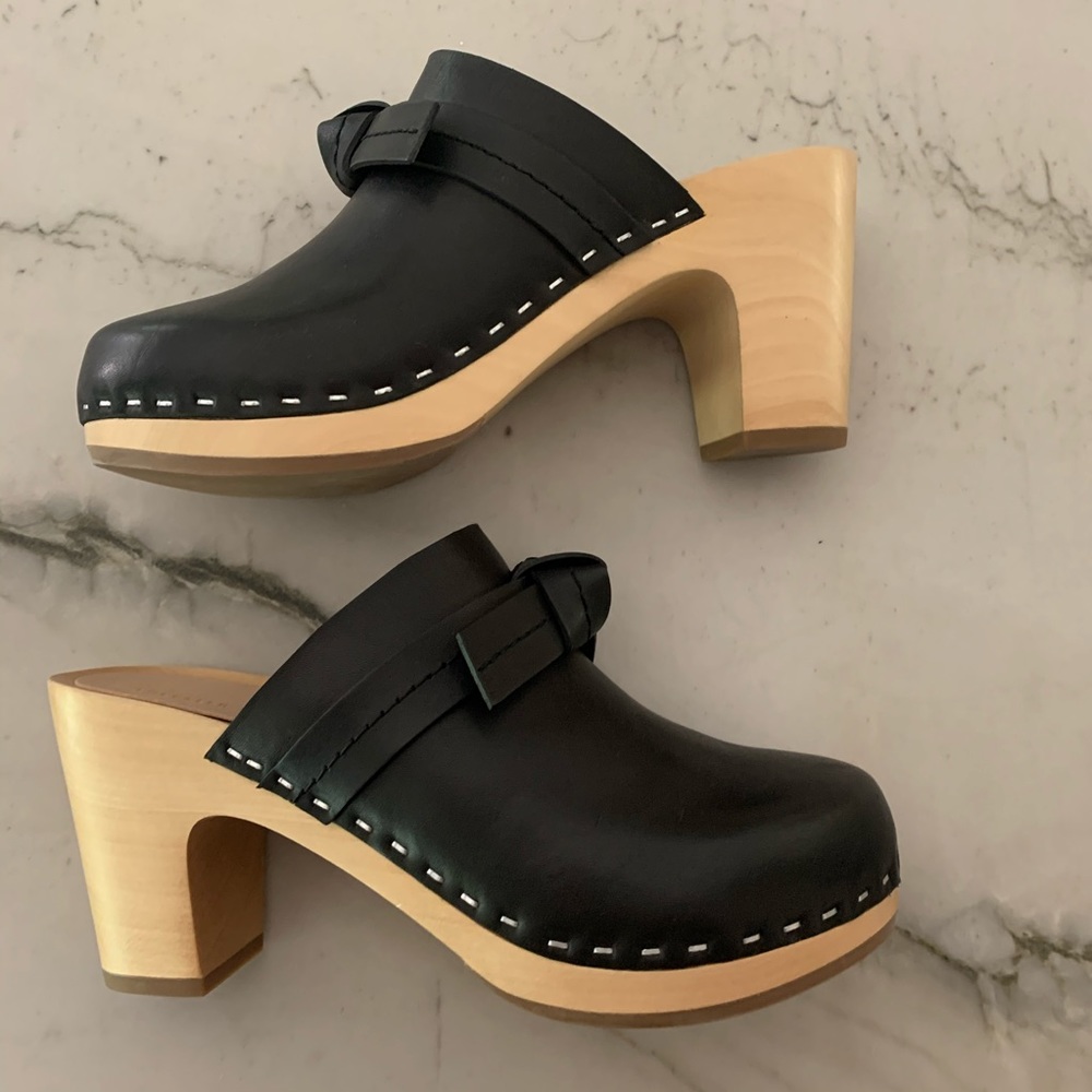 Loeffler Randall Clog Mules black